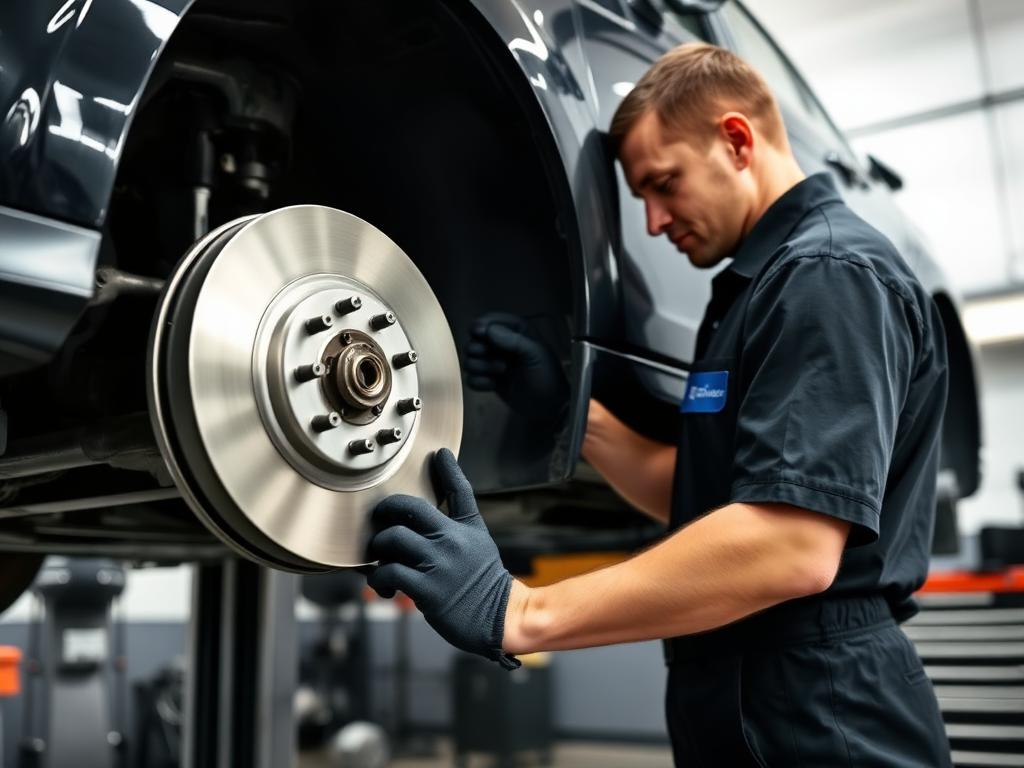Brake disc inspection
